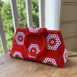 SHEBBAH HANDMADE BEADED HANDBAG